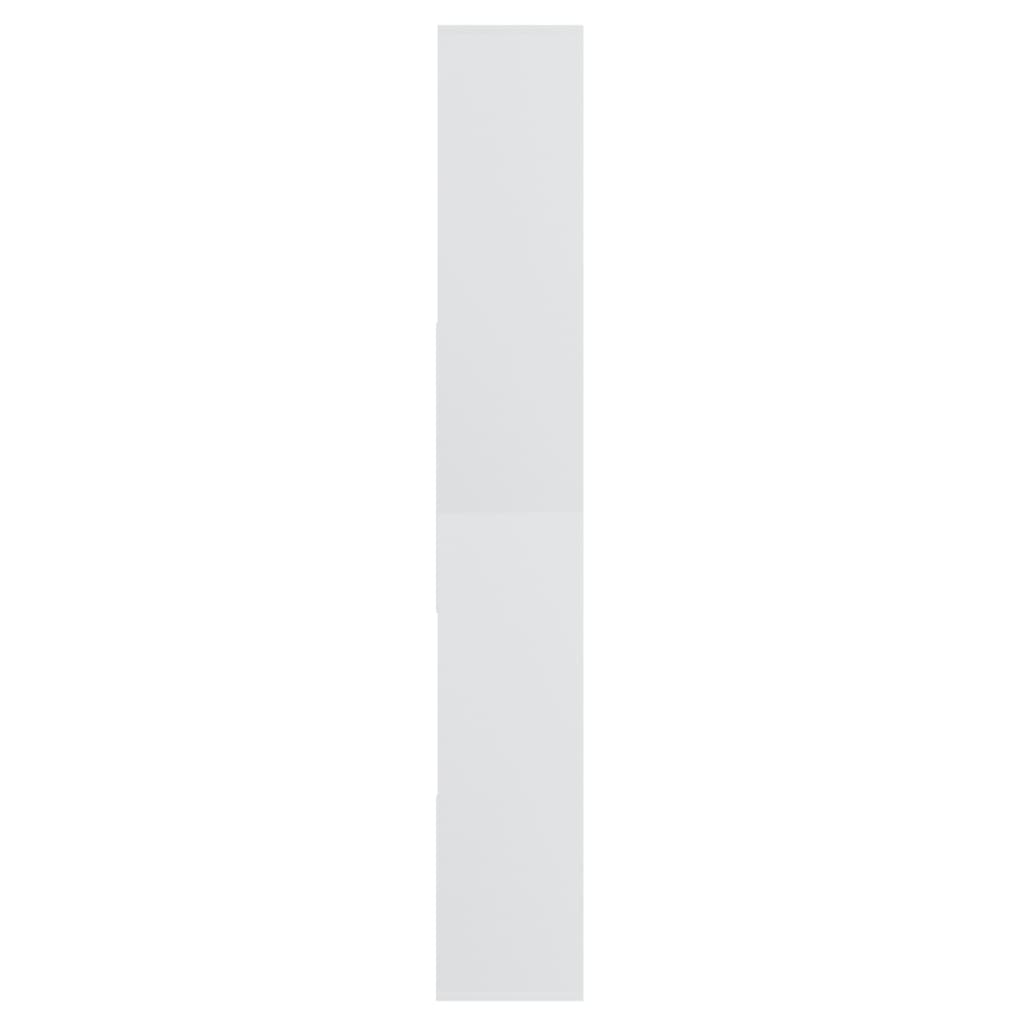 vidaXL Book Cabinet White 67x24x161 cm Engineered Wood