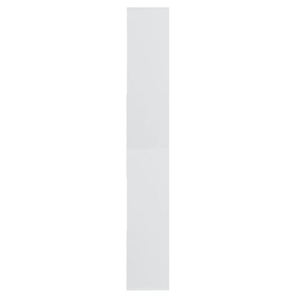 vidaXL Book Cabinet White 67x24x161 cm Engineered Wood