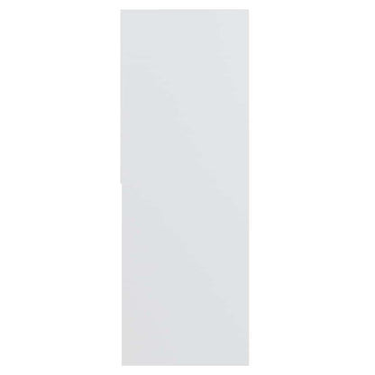vidaXL Book Cabinet White 67x24x161 cm Engineered Wood