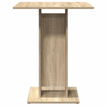 vidaXL Bistro Table Sonoma Oak 60x60x75 cm Engineered Wood