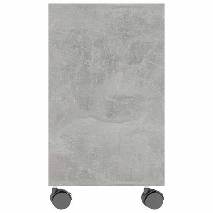 vidaXL Side Table Concrete Grey 70x35x55 cm Engineered Wood