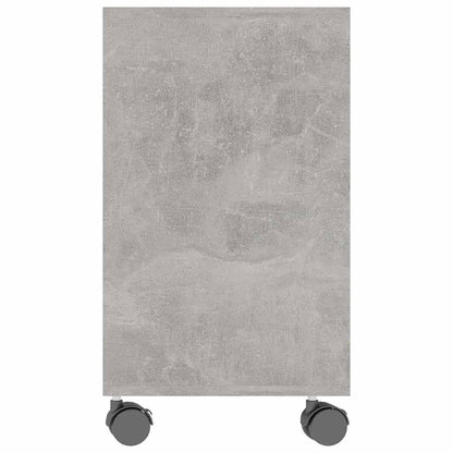 vidaXL Side Table Concrete Grey 70x35x60.5 cm Engineered Wood