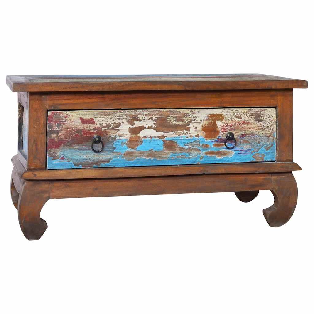 289057 vidaXL Coffee Table 80x50x40 cm Reclaimed Teak Wood