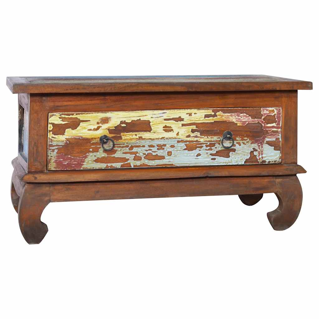 289057 vidaXL Coffee Table 80x50x40 cm Reclaimed Teak Wood