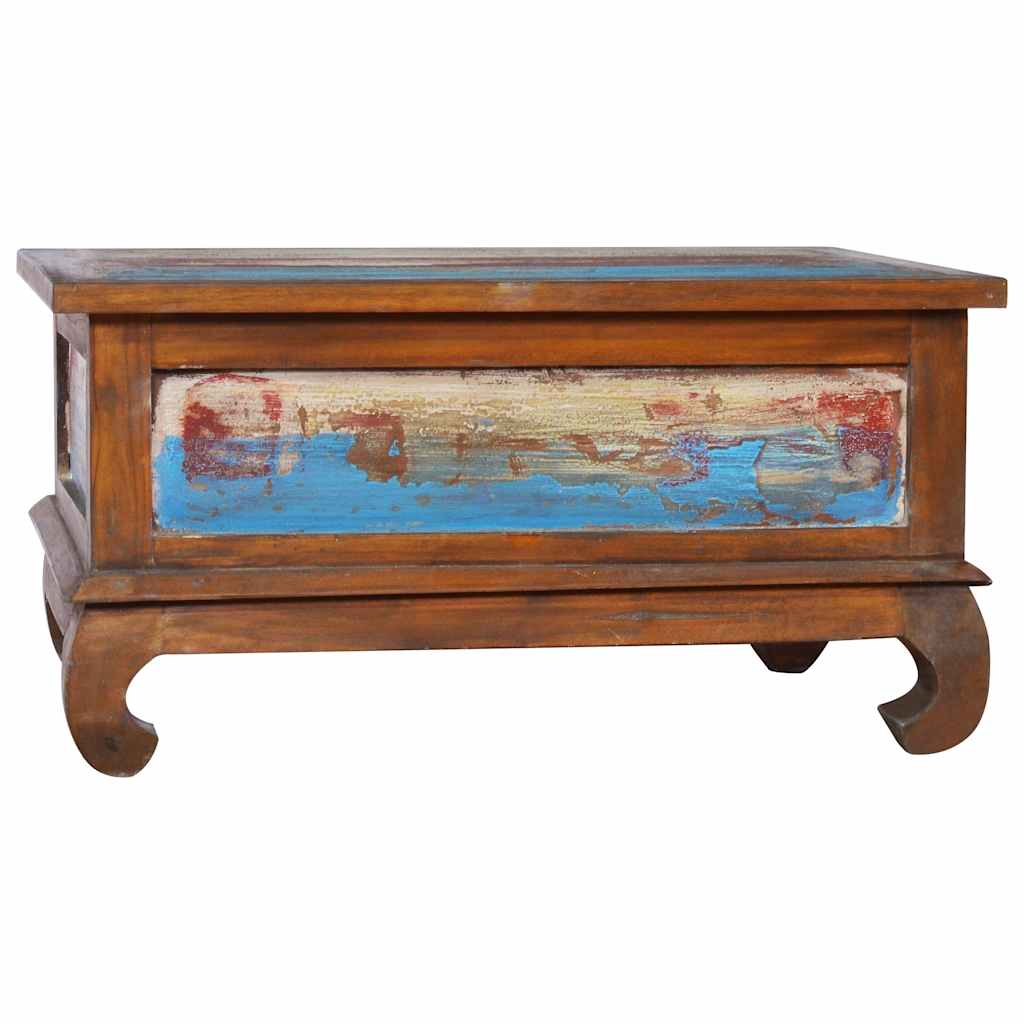 289057 vidaXL Coffee Table 80x50x40 cm Reclaimed Teak Wood