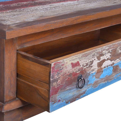 289057 vidaXL Coffee Table 80x50x40 cm Reclaimed Teak Wood