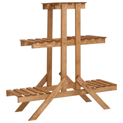 47234 vidaXL Plant Stand 83x25x83 cm Firwood