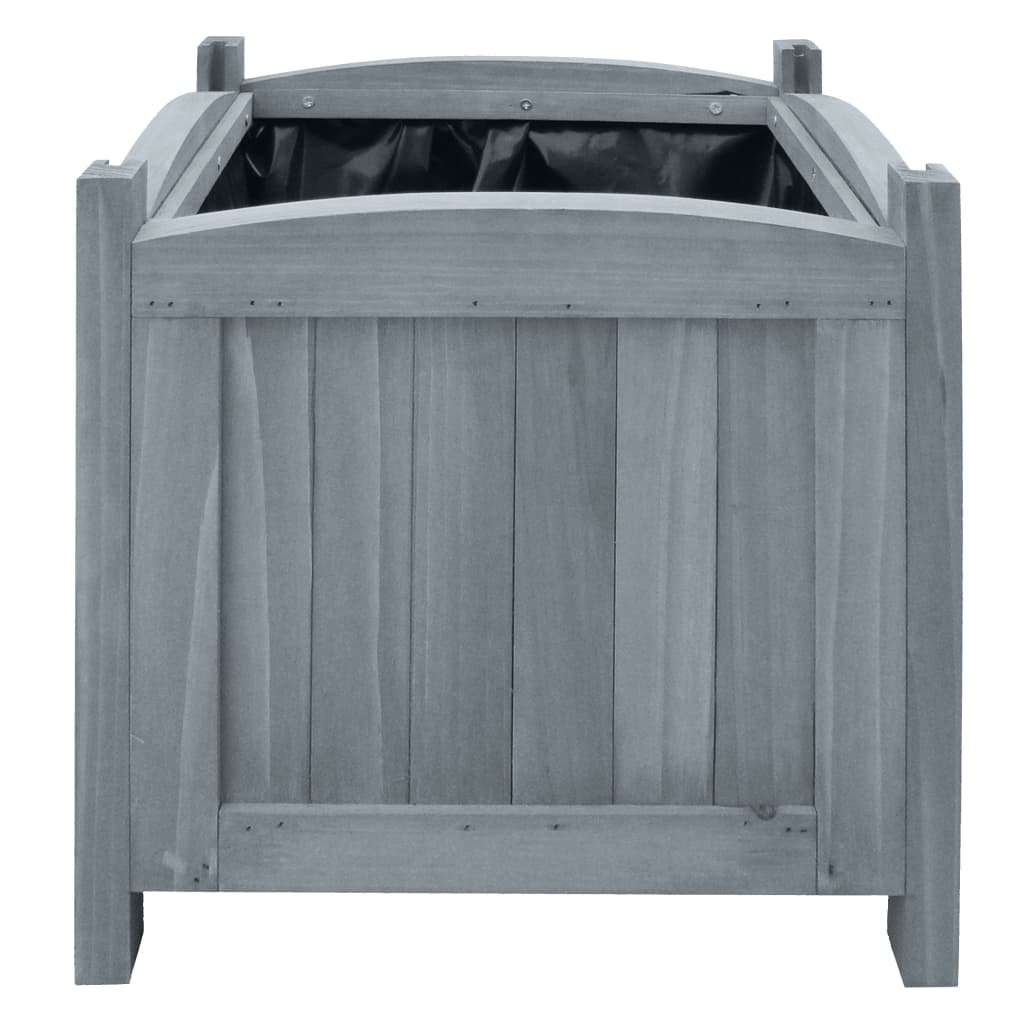 vidaXL Garden Raised Beds 2 pcs 30x30x30 cm Solid Firwood