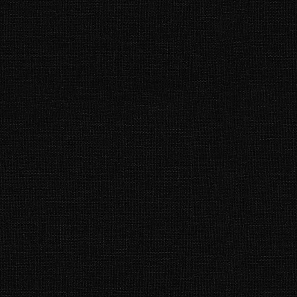 vidaXL Massage Chair Black Fabric