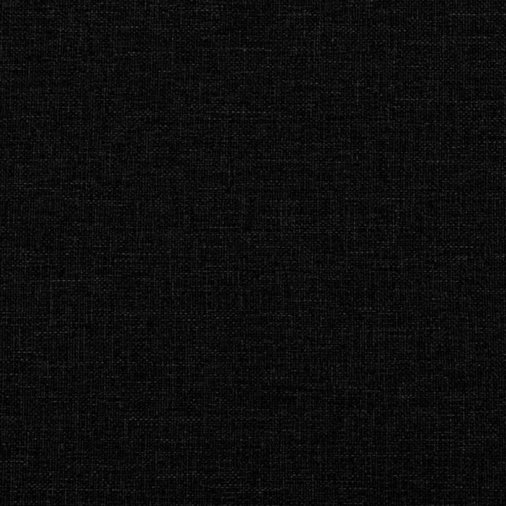 vidaXL Massage Chair Black Fabric