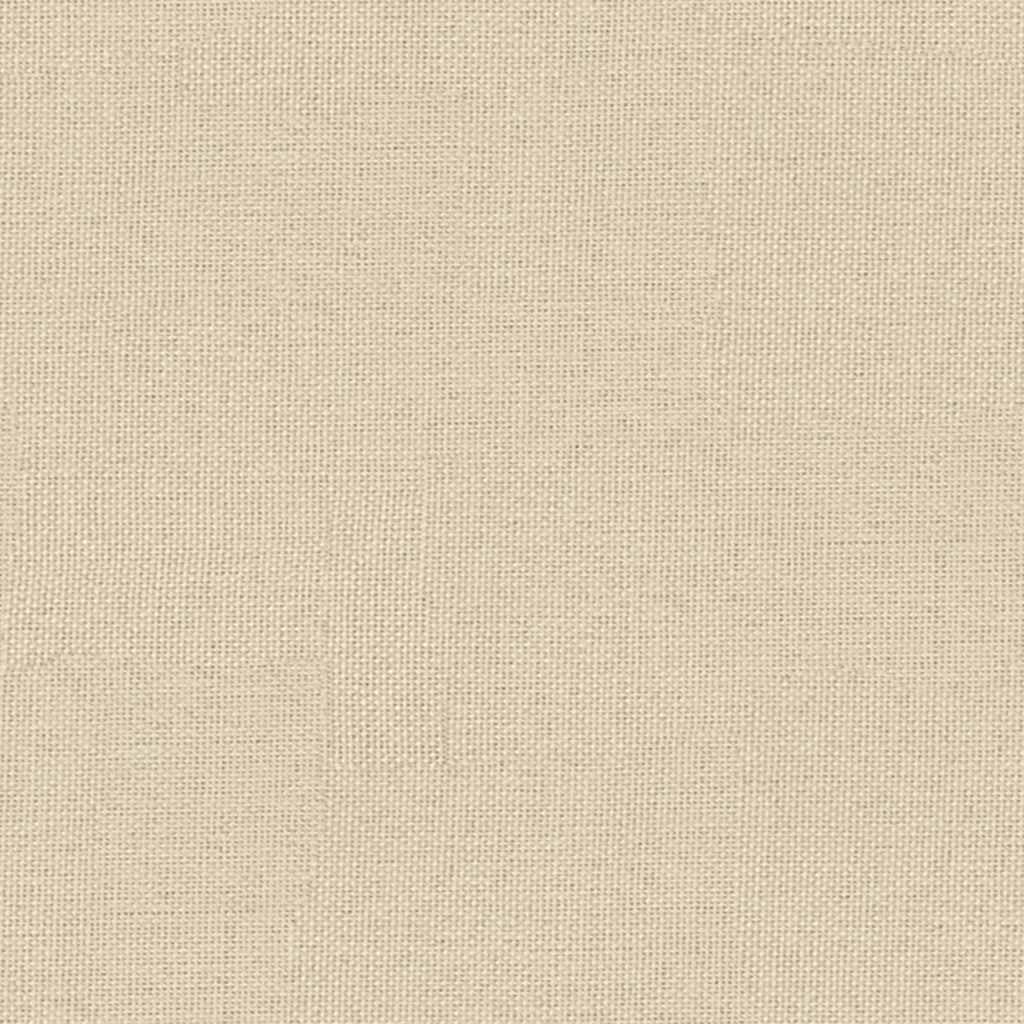 vidaXL Massage Chair Cream Fabric