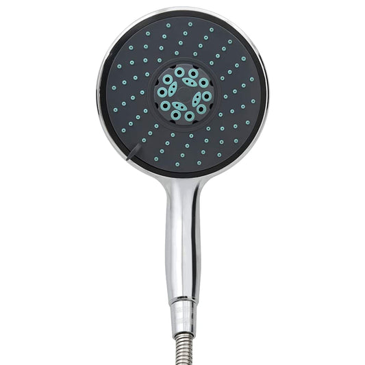 146487 vidaXL Multifunctional Handheld Shower Head with 1,5 m Hose Chrome