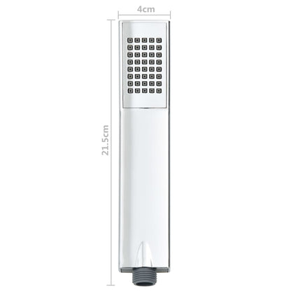 vidaXL Handheld Shower Head Chrome