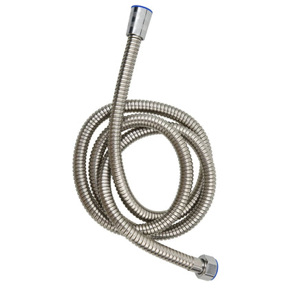 vidaXL Handheld Shower Head with 1.5 m Hose Chrome