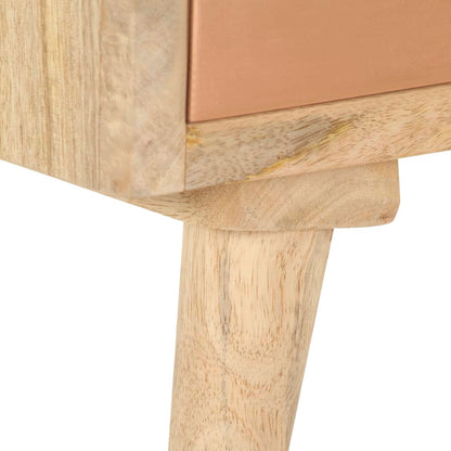 vidaXL TV Cabinet 110x30x45 cm Solid Mango Wood
