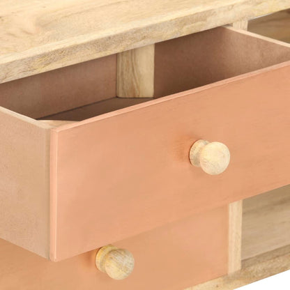 vidaXL TV Cabinet 110x30x45 cm Solid Mango Wood
