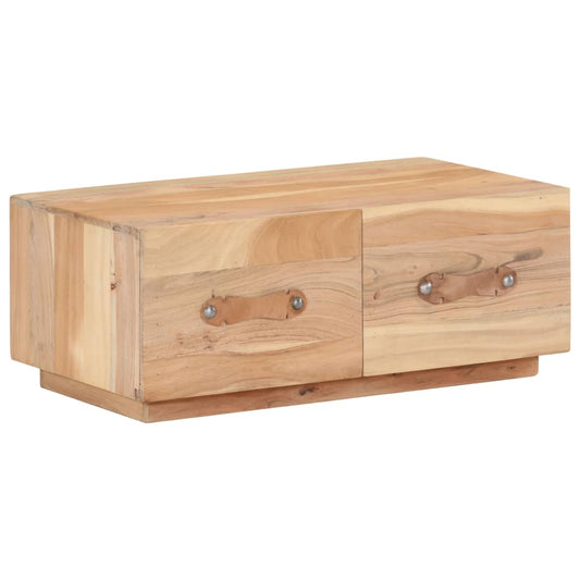 287890 vidaXL Coffee Table 90x50x35 cm Solid Reclaimed Wood
