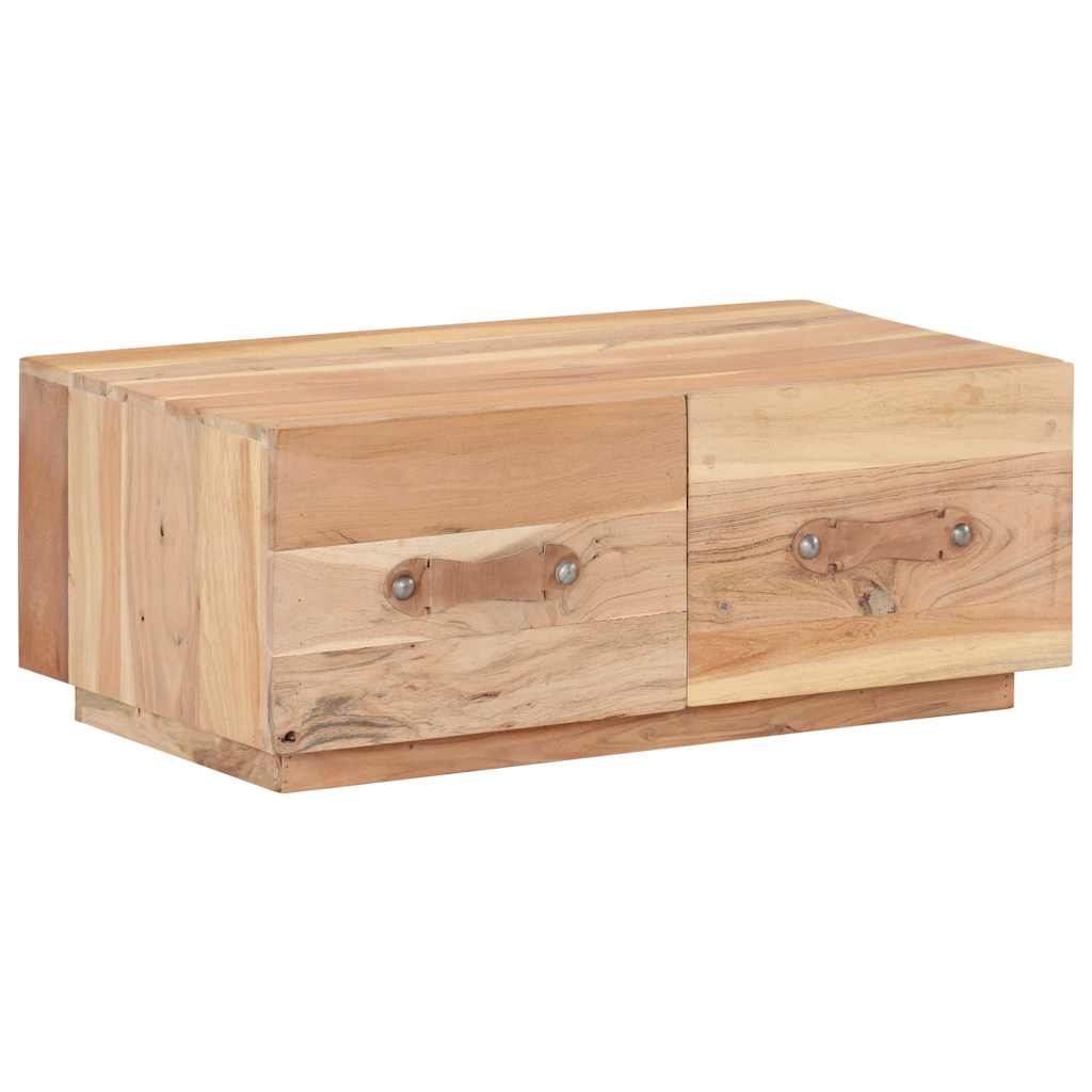 287890 vidaXL Coffee Table 90x50x35 cm Solid Reclaimed Wood