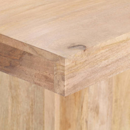 vidaXL Dining Table 120x120x77 cm Solid Mango Wood