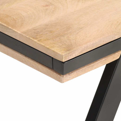 288118 vidaXL Coffee Table 114x65x40 cm Solid Mango Wood
