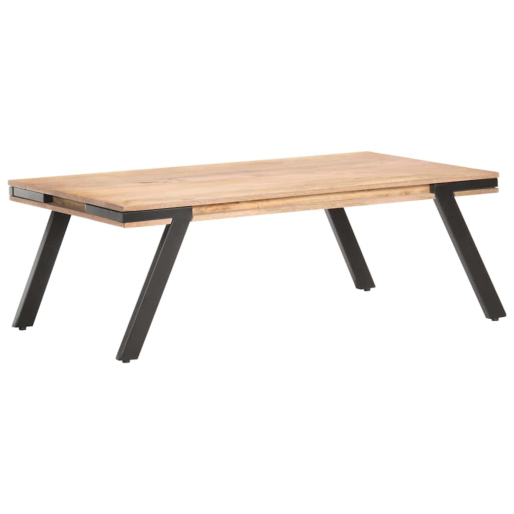 288118 vidaXL Coffee Table 114x65x40 cm Solid Mango Wood