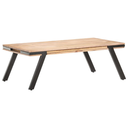 vidaXL Coffee Table 114x65x40 cm Solid Mango Wood