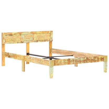 vidaXL Bed Frame without Mattress Solid Reclaimed Wood 120x200cm