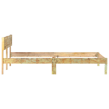 vidaXL Bed Frame without Mattress Solid Reclaimed Wood 120x200cm