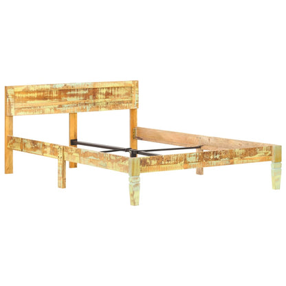 vidaXL Bed Frame without Mattress Solid Reclaimed Wood 120x200cm