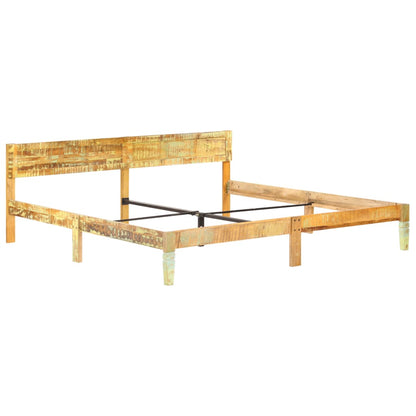 vidaXL Bed Frame without Mattress Solid Reclaimed Wood 200x200cm