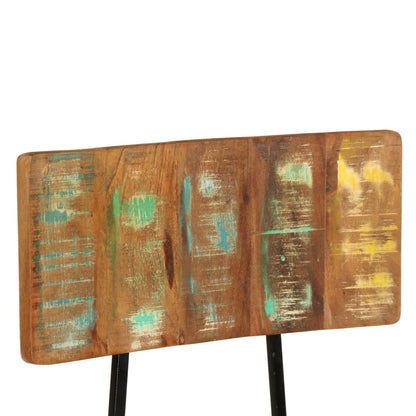 vidaXL Dining Chairs 2 pcs Solid Reclaimed Wood