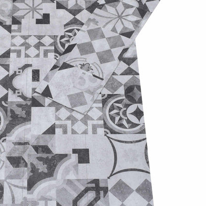 vidaXL Flooring Planks 5.02 m² 36 pcs PVC Grey pattern