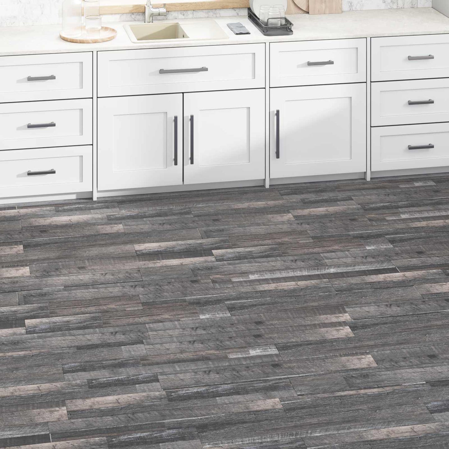 vidaXL Flooring Planks 5.02 m² 36 pcs PVC Industrial wood