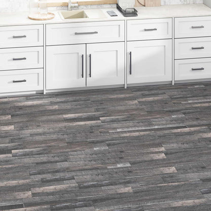 vidaXL Flooring Planks 5.02 m² 36 pcs PVC Industrial wood