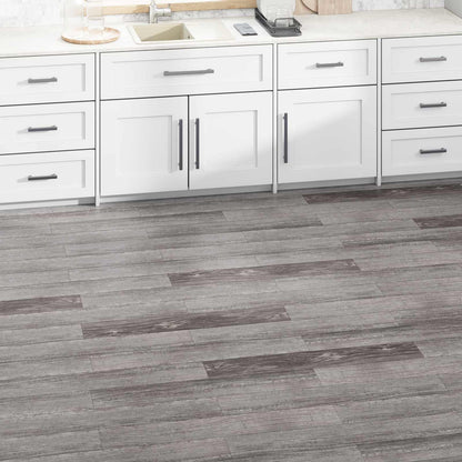 vidaXL Flooring Planks 5.02 m² 36 pcs PVC Striped wood look