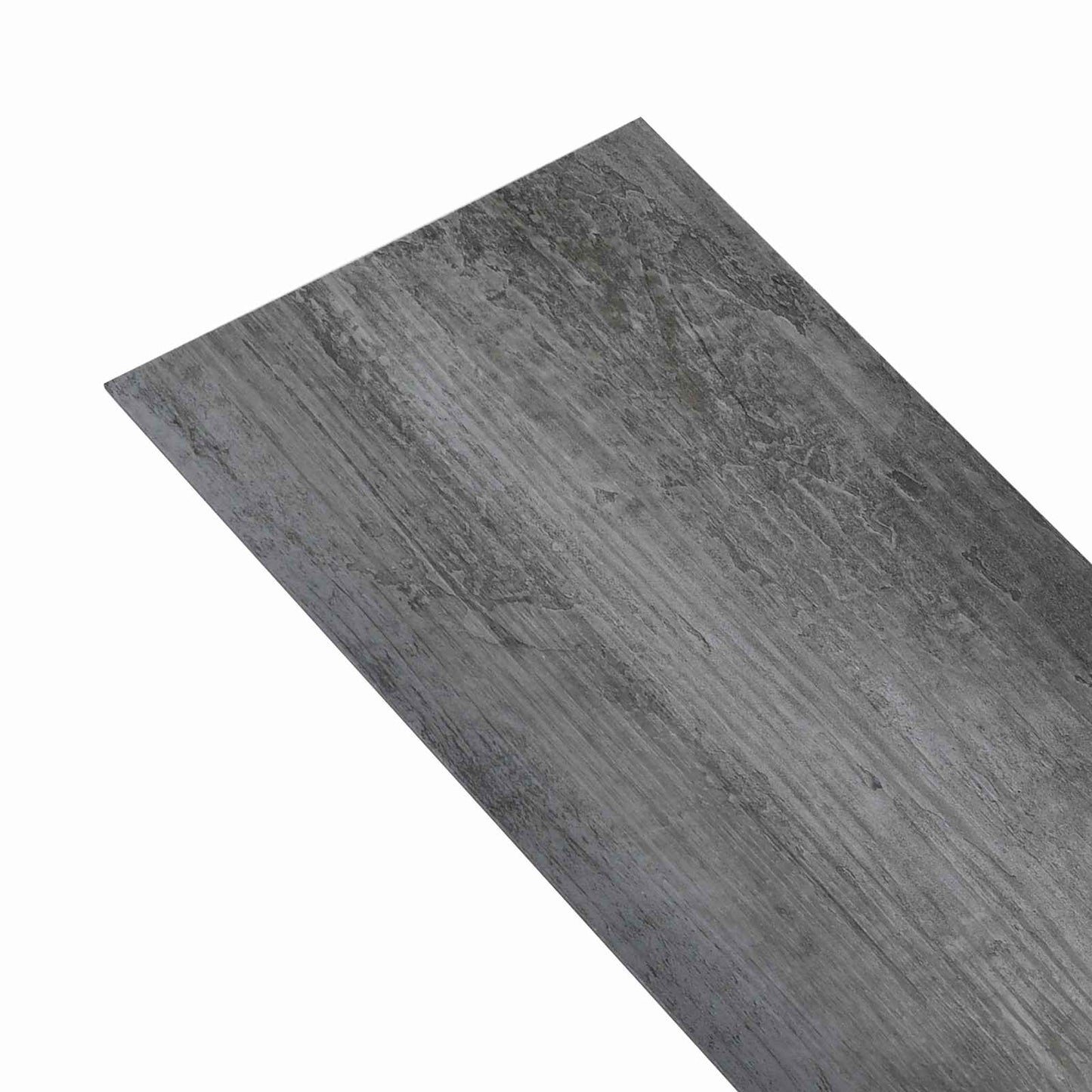 vidaXL Flooring Planks 18 pcs Grey 5.26 m² PVC