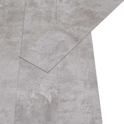 vidaXL Flooring Planks 36 pcs Earth Grey 5.02 m² PVC