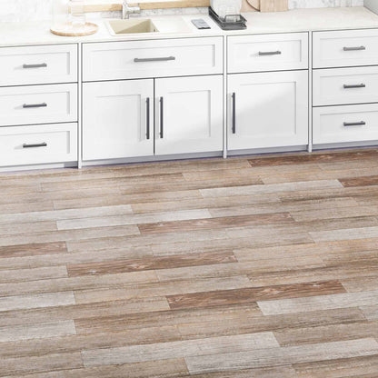 vidaXL Flooring Planks 5.02 m² 36 pcs PVC Wood washed