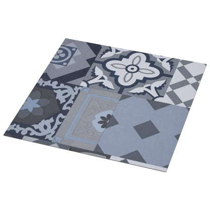 vidaXL Flooring Planks 5.11 m² 55 pcs PVC Coloured pattern