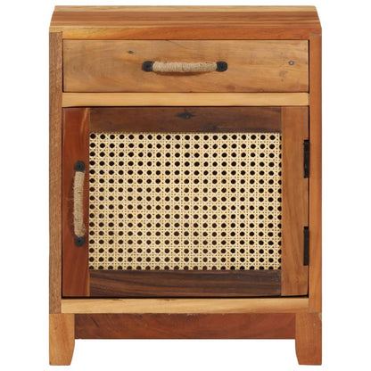 vidaXL Bedside Cabinet 40x30x50 cm Solid Reclaimed Wood