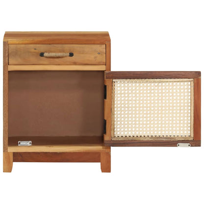 vidaXL Bedside Cabinet 40x30x50 cm Solid Reclaimed Wood