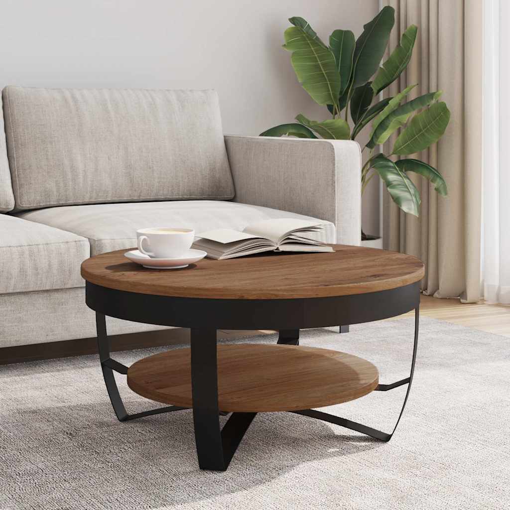 289616 vidaXL Coffee Table 65x65x32 cm Solid Acacia Wood