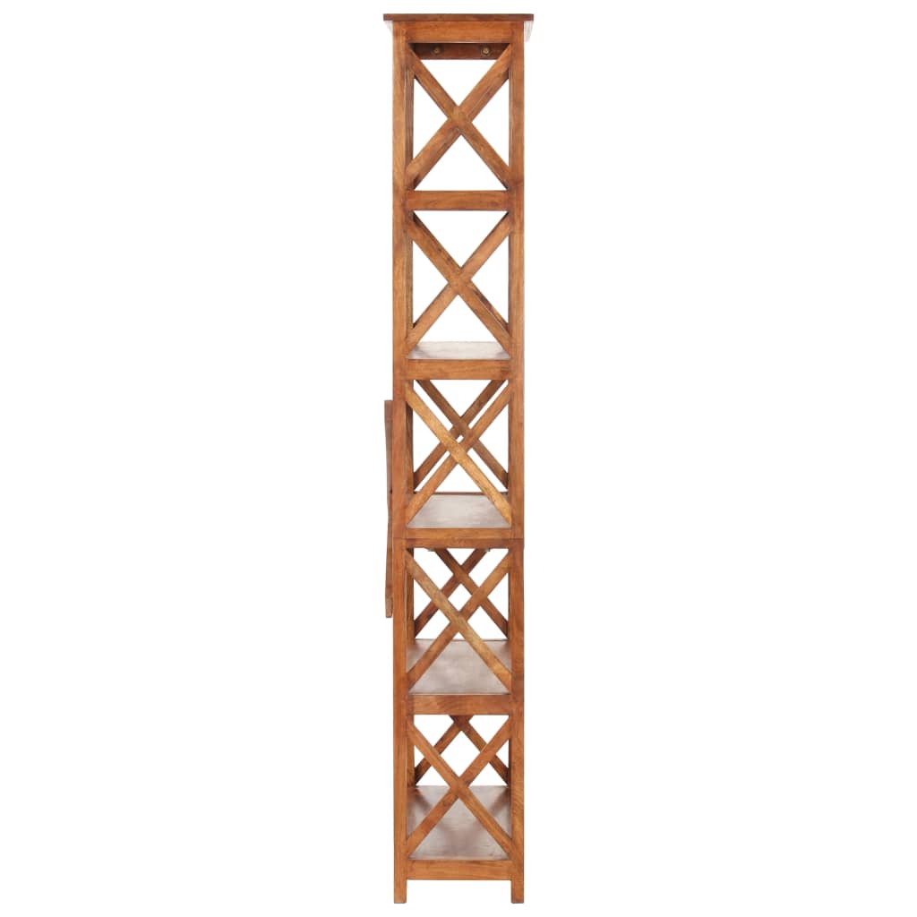 vidaXL Bookshelf 100x30x180 cm Solid Acacia Wood Honey Finish