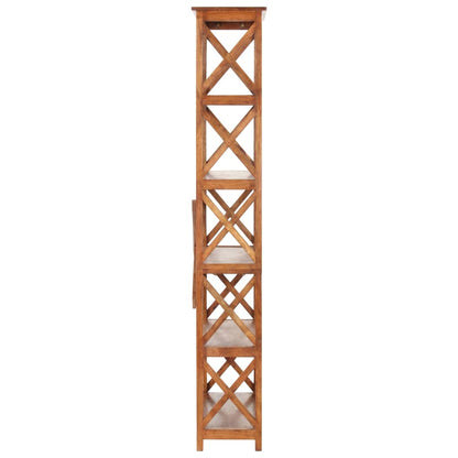 vidaXL Bookshelf 100x30x180 cm Solid Acacia Wood Honey Finish