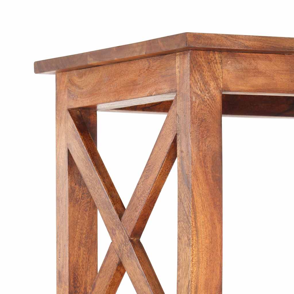 vidaXL Bookshelf 100x30x180 cm Solid Acacia Wood Honey Finish
