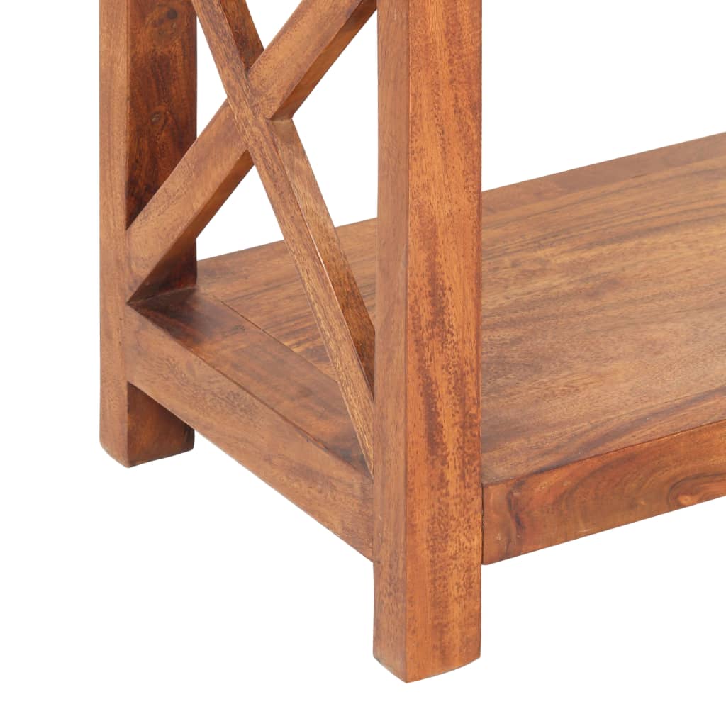 vidaXL Bookshelf 100x30x180 cm Solid Acacia Wood Honey Finish