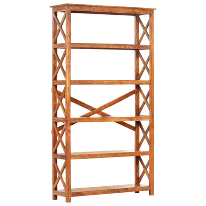 vidaXL Bookshelf 100x30x180 cm Solid Acacia Wood Honey Finish