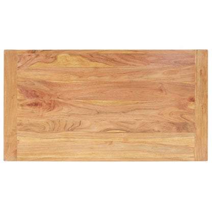 vidaXL Coffee Table 110x60x35 cm Solid Acacia Wood in Honey Finish