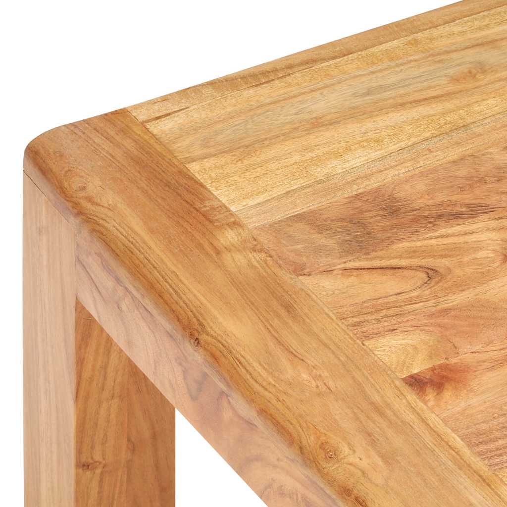 vidaXL Coffee Table 110x60x35 cm Solid Acacia Wood in Honey Finish