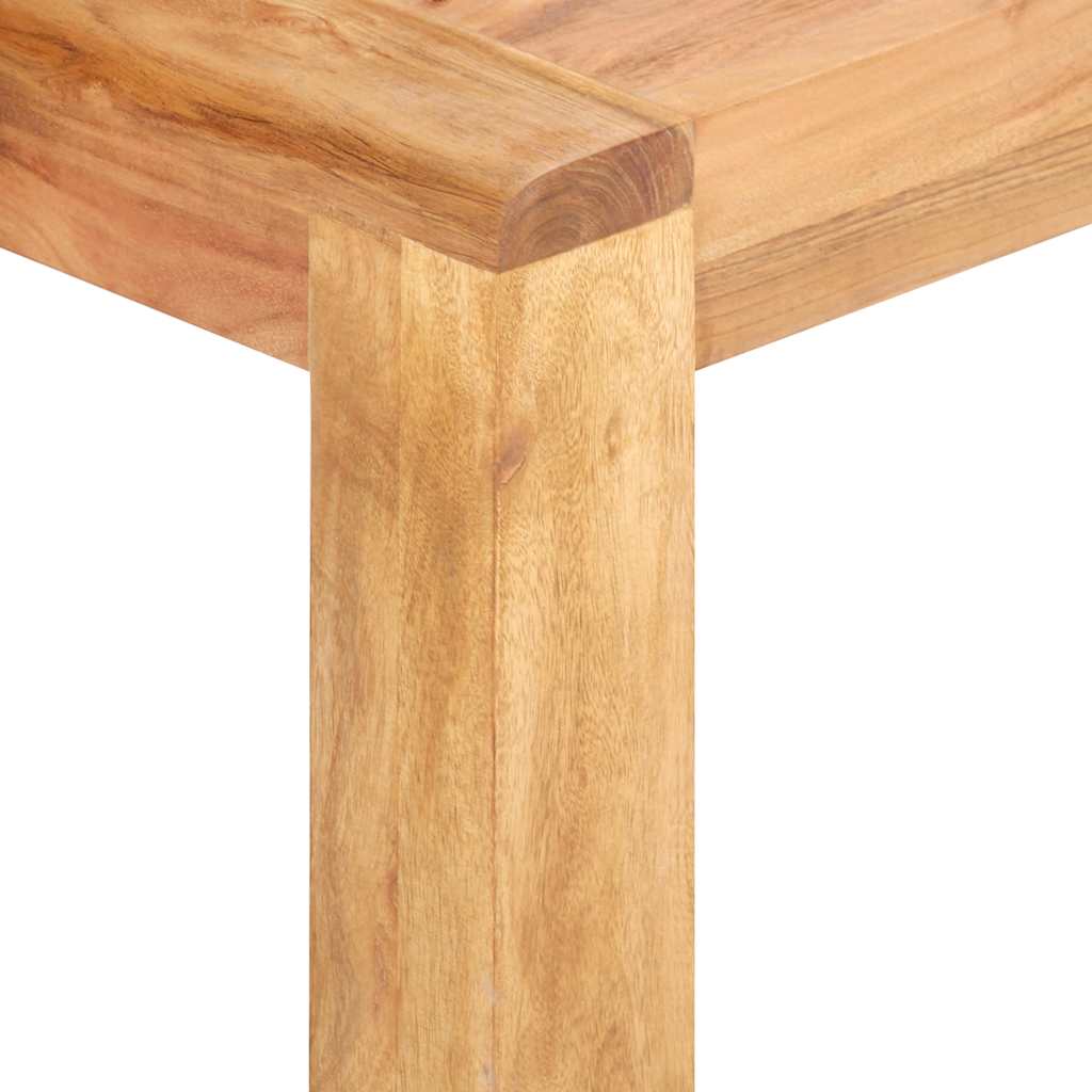 vidaXL Coffee Table 110x60x35 cm Solid Acacia Wood in Honey Finish